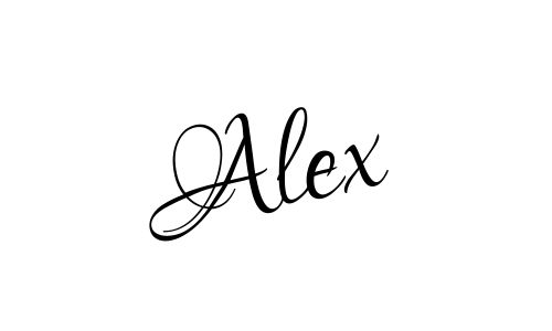 Alex name signature