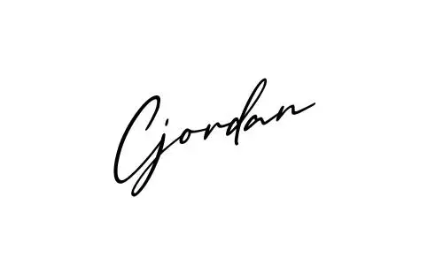 Cjordan name signature