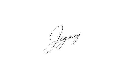 Jigmey name signature