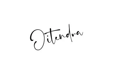Jitendra name signature