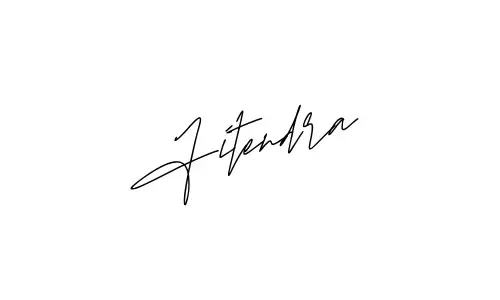 Jitendra name signature