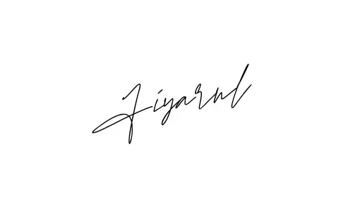 Jiyarul name signature