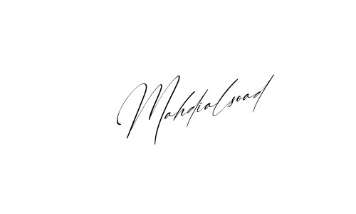 Mahdialsoad name signature