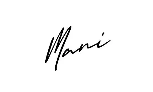 Mani name signature