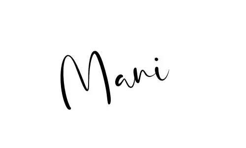 Mani name signature