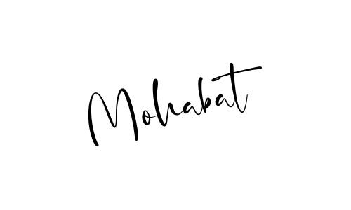 Mohabat name signature