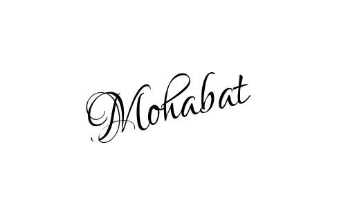 Mohabat name signature