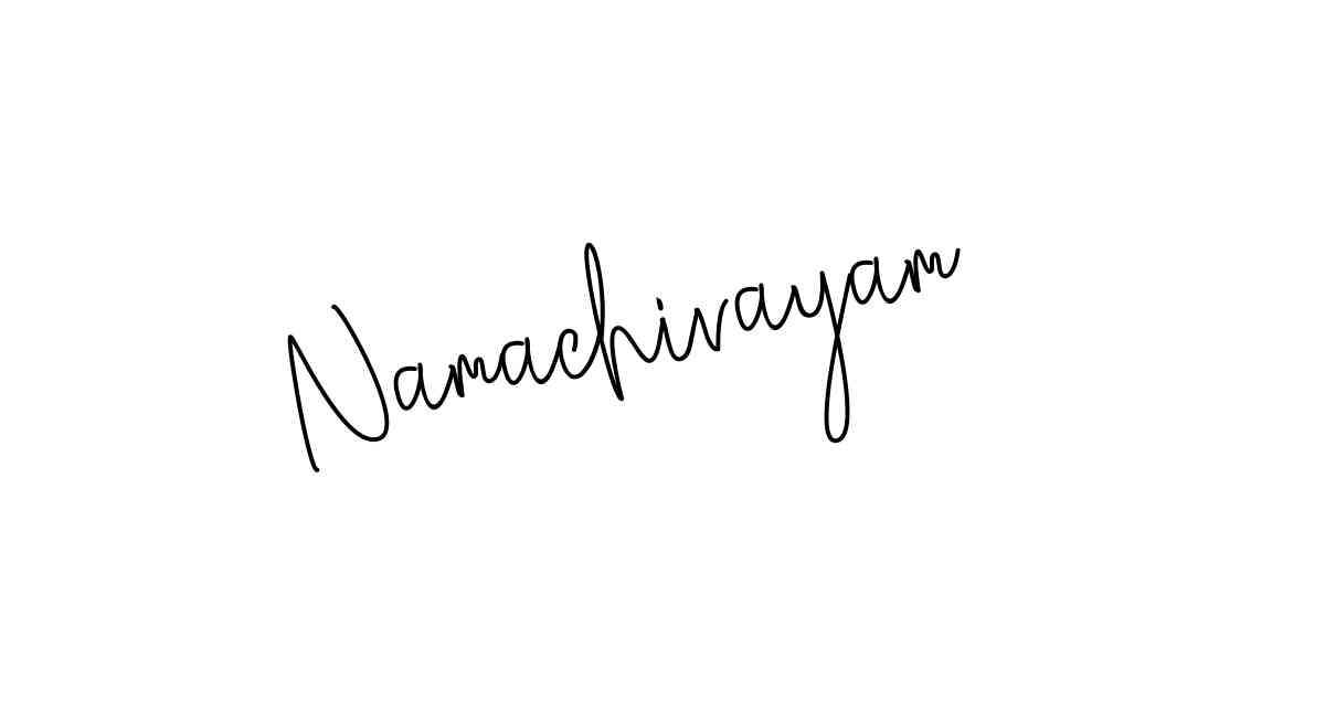 Namachivayam name signatures