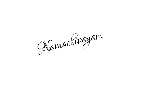 Namachivayam name signature