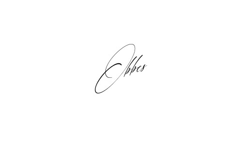 Obbes name signature