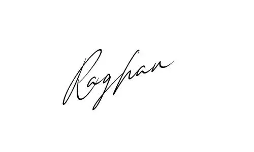 Raghav name signature