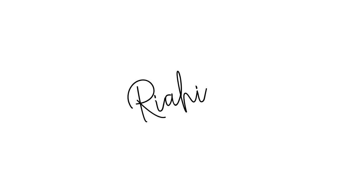 Riahi name signatures