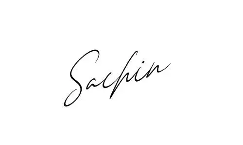 Sachin name signature