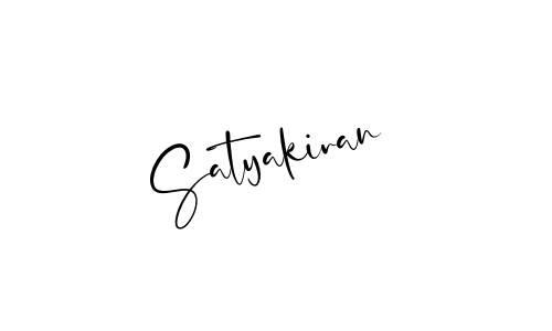 Satyakiran name signature