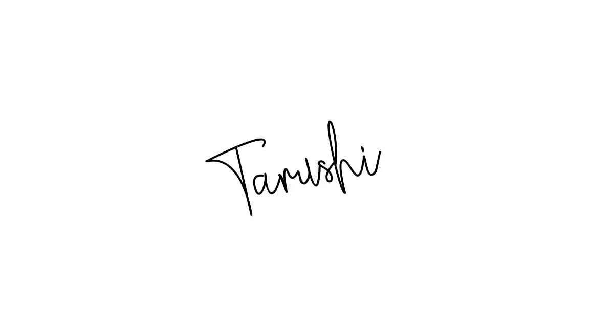 Tarushi name signatures