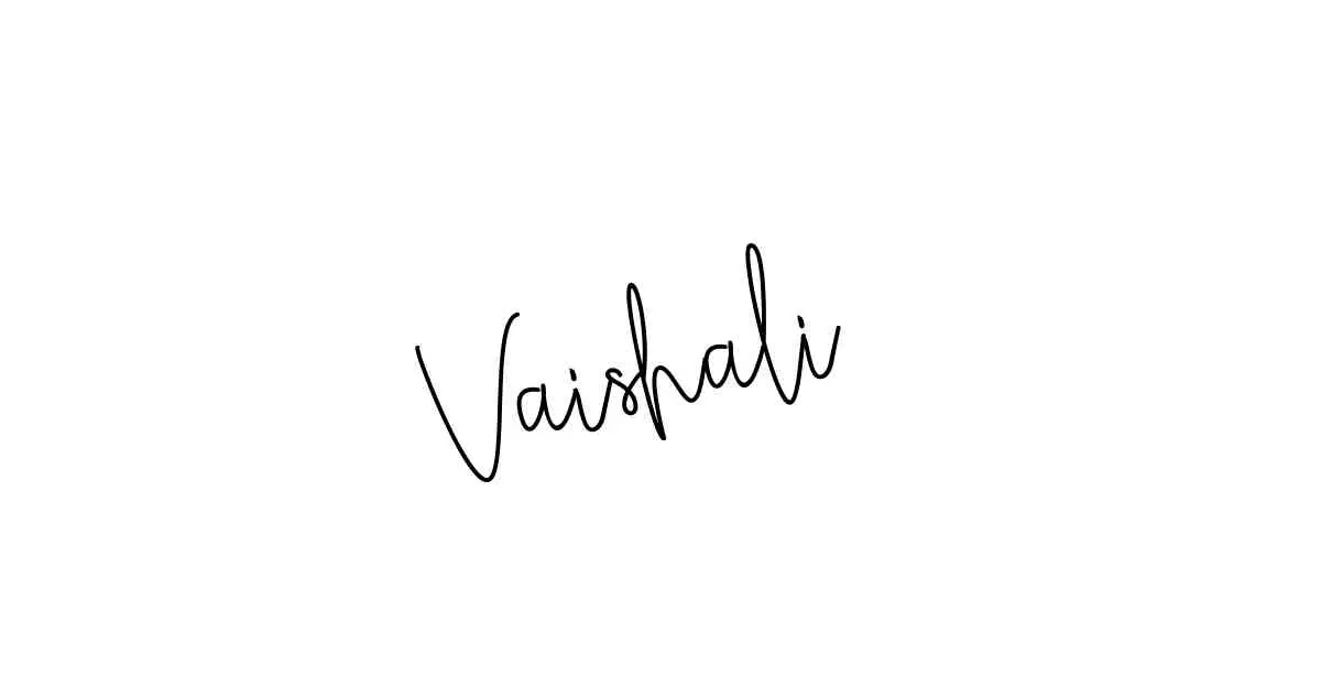 Vaishali name signatures