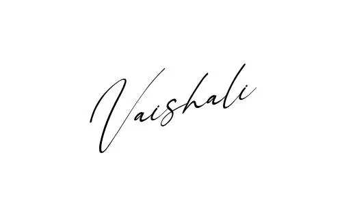 Vaishali name signature