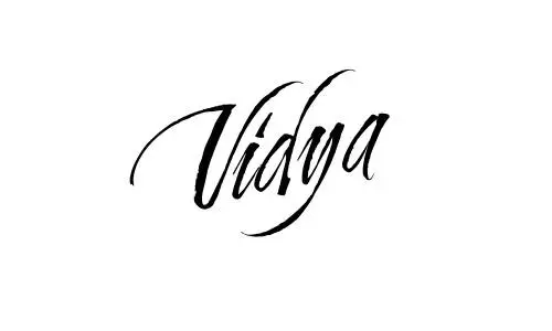 Vidya name signature