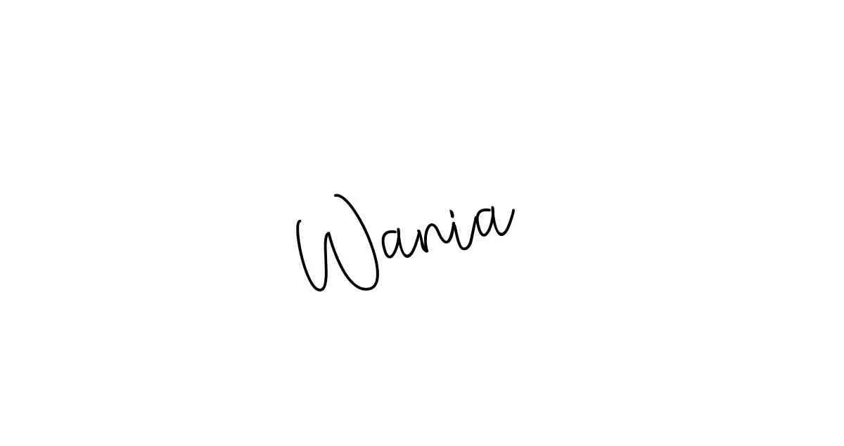 Wania name signatures